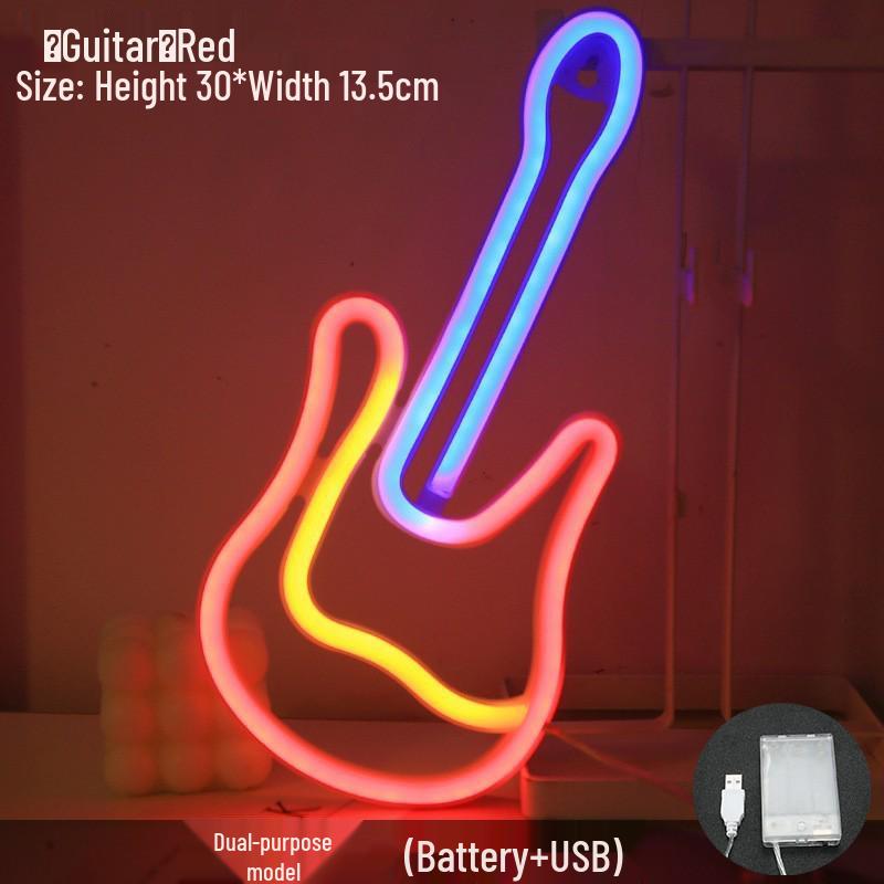 LED Neon Butterfly & Planet Wall Light - Decorative E-sports, Bar, and Photo Prop Night Light