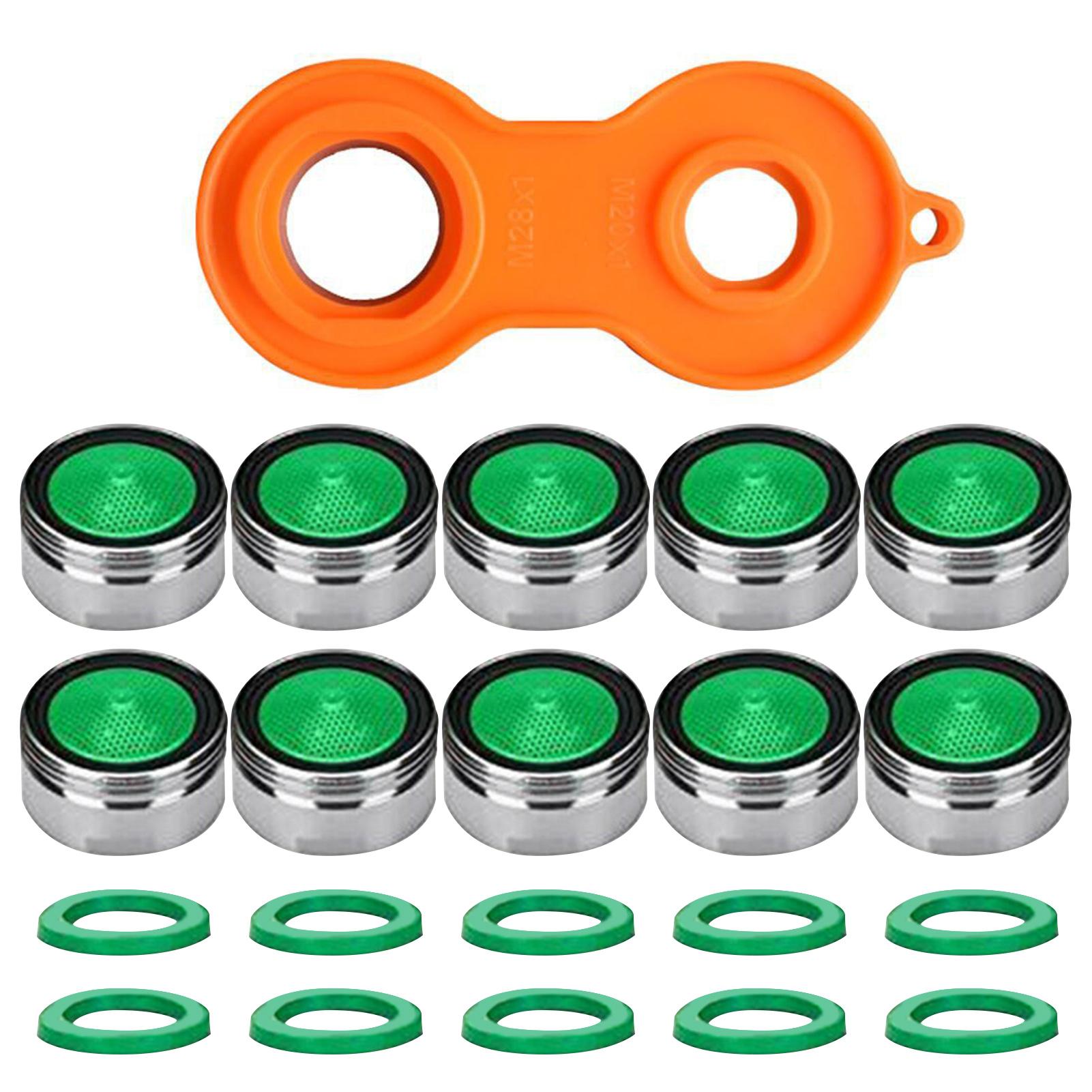 

10 шт., аэратор для экономии воды, медный с гаечным ключом