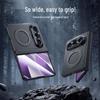 Huawei Pura X Max Integrated Case with Rotating Stand & Magnetic Hinge