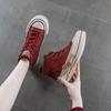 Retro handmade first-layer cowhide zipper high-top little white shoes women's 2025 new spring and autumn versatile leather casual board shoes