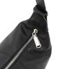 Lychee pattern soft leather crescent armpit bag shoulder women's bag