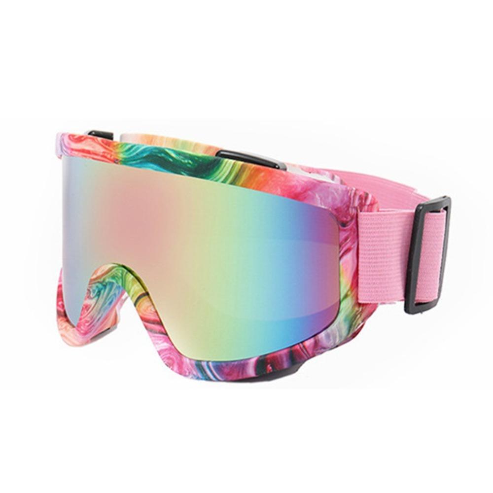Adult Outdoor Ski Goggles Mountaineering Goggles Unisex Ski Glasses Snow Windproof Goggles Outdoor Glasses