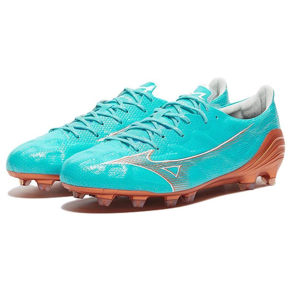 Mizuno Alpha Japan Azure Blue Pack Men Sneakers Blue-Curacao Snow-White Red-Brown-Satin P1GA236025