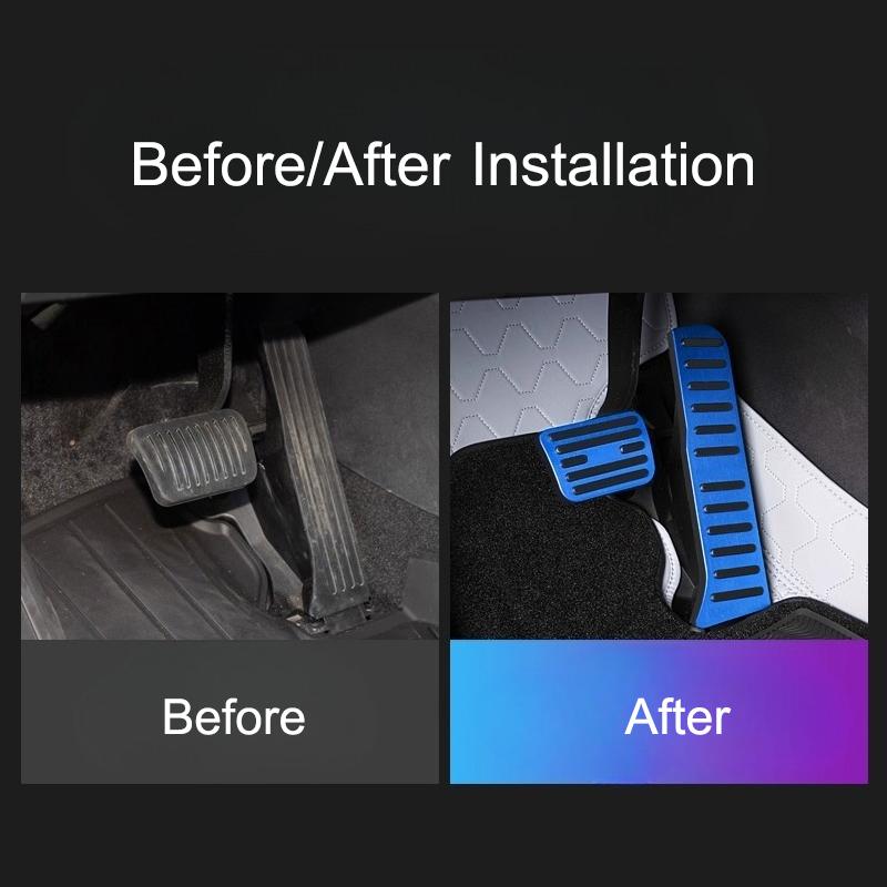 For BYD Seal 06 DMi EV 07 DMi Accelerator Brake Pedal Aluminum Alloy Anti Slip Wear-resistant Foot Pedal Cover Car Accessories