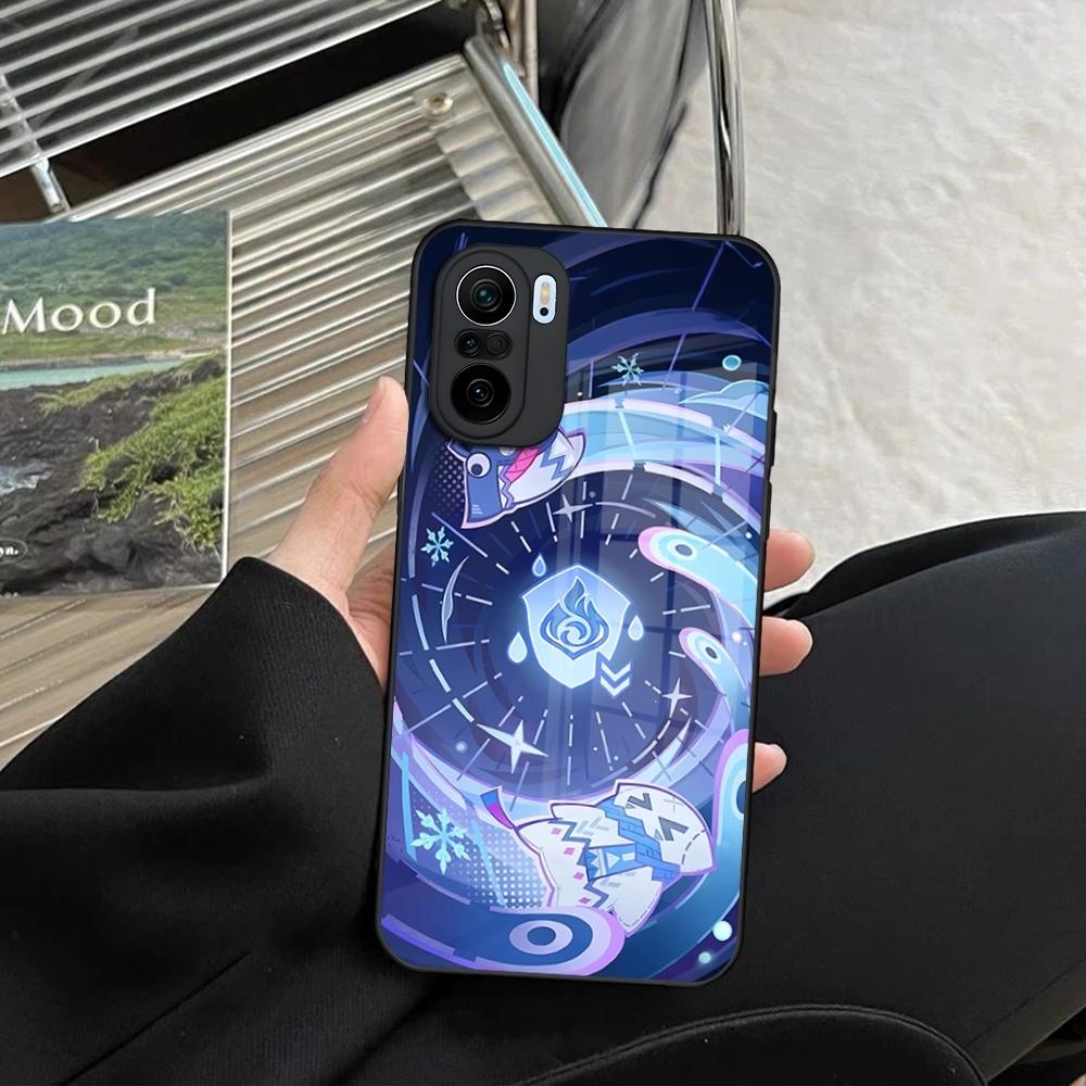 Genshin Impact Game Citlali Phone Case for Xiaomi Redmi Note 14 13 12 11 Ultra Pro Lite 5G Toughened Glass Cover