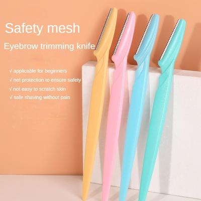 Augenbrauentrimmer Klinge Rasierer Tragbarer Gesichtsrasierer Augenbrauenepilation Haarentfernung Schneidmesser Sicherheitsrasierer Frau Make-up CDN