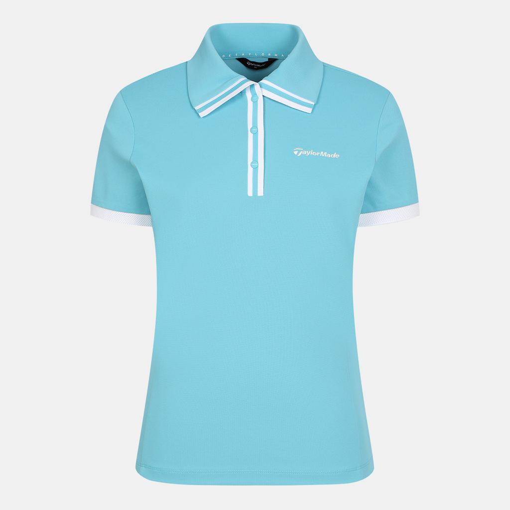 TAYLORMADE APPAREL Women'S Color Block Collar Short Sleeve T-Shirt T8031Tn6343-940