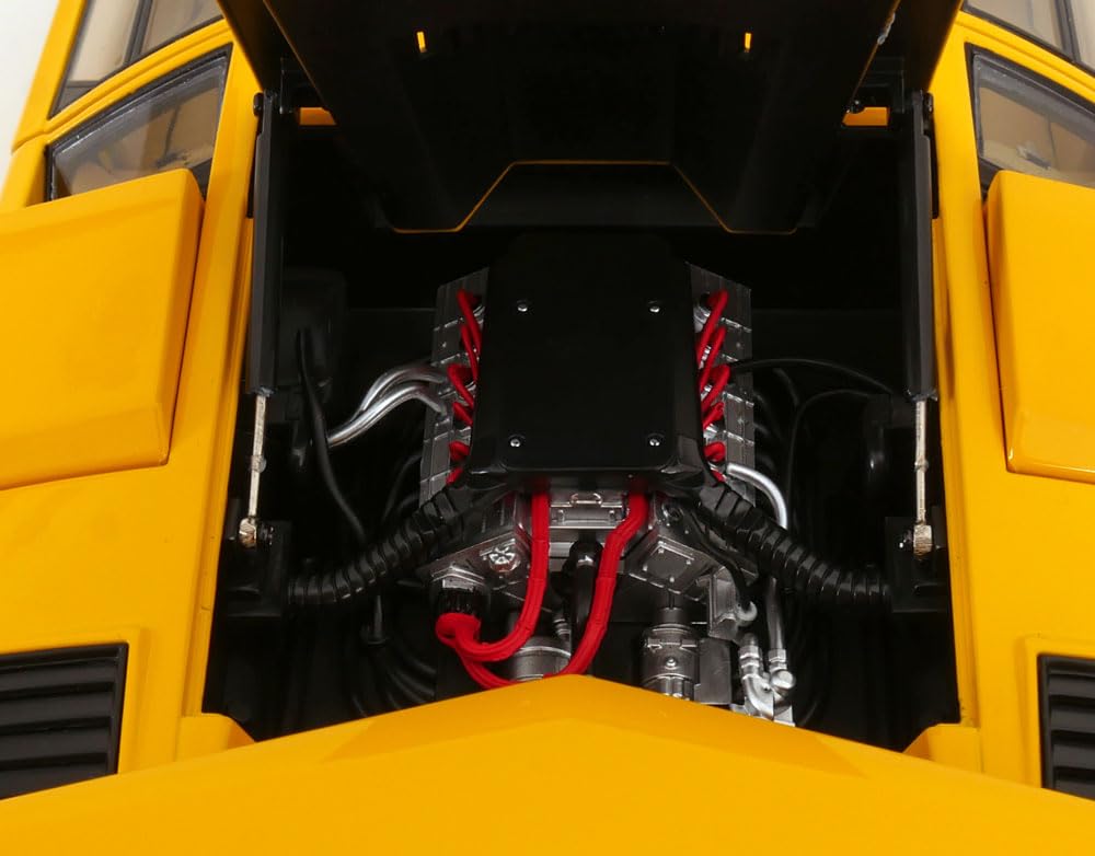 KK scala 112 Lamborghini Countach LP 5000S QV 1985 giallo (modello finito) KKDC120144
