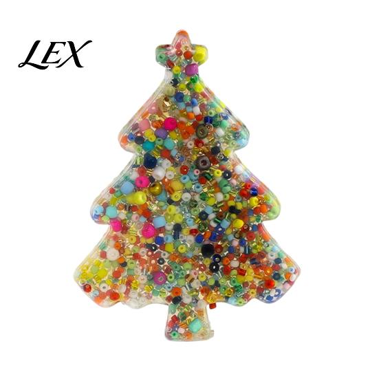 Stress Relief Sensory Tools Christmas Skin Picking Fidget Toy, Silicone Picky Pad for Dermatillomania & Pickers, Portable Toys