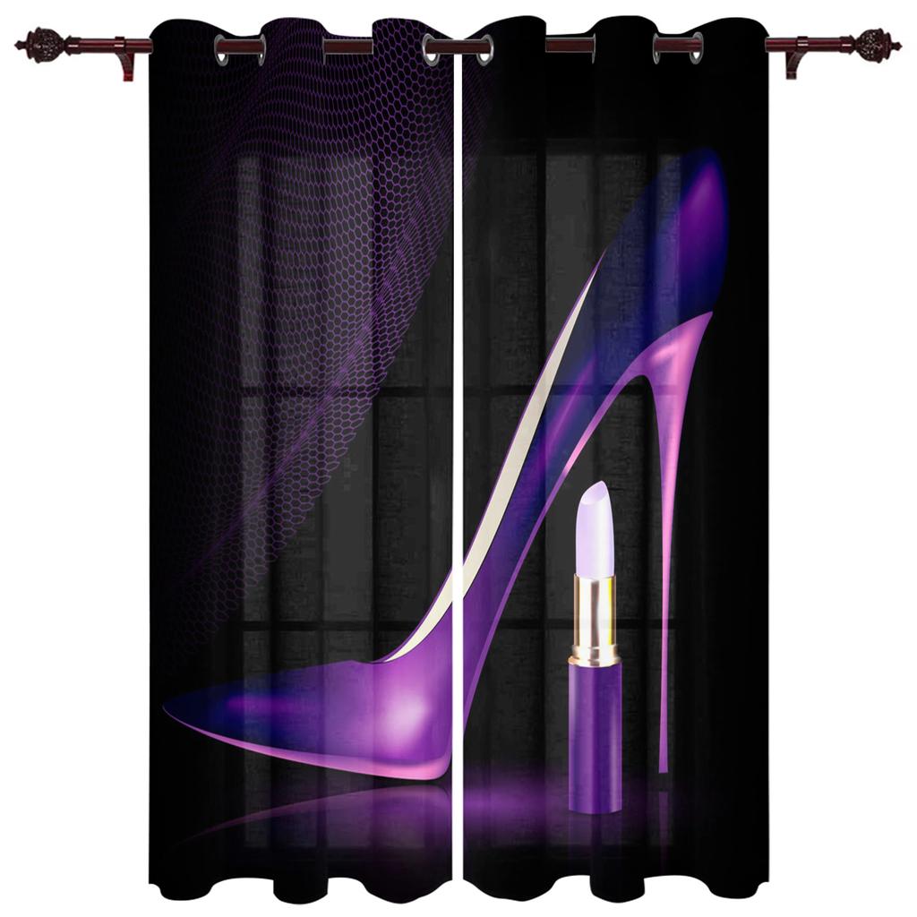 Žena Kosmetika Lak na nehty Okenní závěs do ložnice Domácí dekorace Závěs na pozadí do obývacího pokoje Kuchyňský závěs