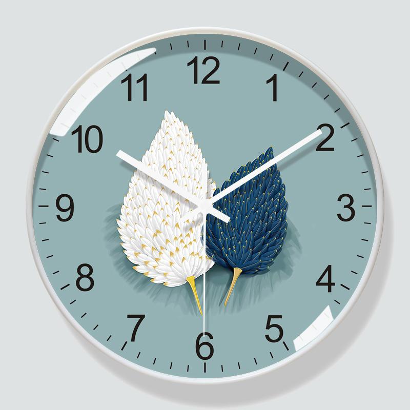 

Modern Light Luxury Fashion Creative Round Wall Clock Home Decor Items Room Decoration Living Kitchen Bedroom Dining 35cm