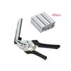600pcs M Clips Animal Cage Hog Ring Pliers Chicken Mesh Cage Cage Tong Cage Repair Pliers  Rabbit