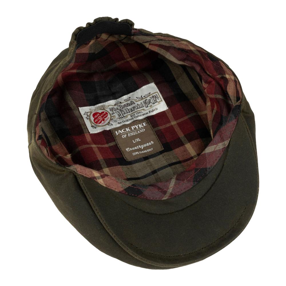 Jack Pyke Childrens/Kids Waxed Cotton Flat Cap