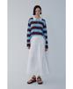 Bobeu String Banding Tiered Skirt_White 7156235003