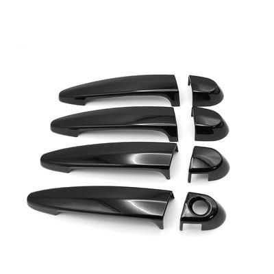 For BMW F30 F35 F34 E70 E71 E90 E84 F25 X1 X3 X5 Car Electroplating Decoration Door Handle Cover Carbon Fiber Bright Black