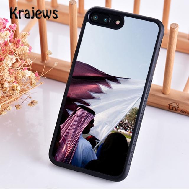 

Krajews Qatar Flag National Banner Soft Phone Case Cover For iPhone 17 Air 16 15 14 plus 11 12 13 pro max coque Fundas iPhone 13