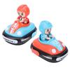 Remote Control Bumper Cars Kids 2 Player Battle Set with Lights Music Toy RC Car for Toddlers Boys Girls Red Blue