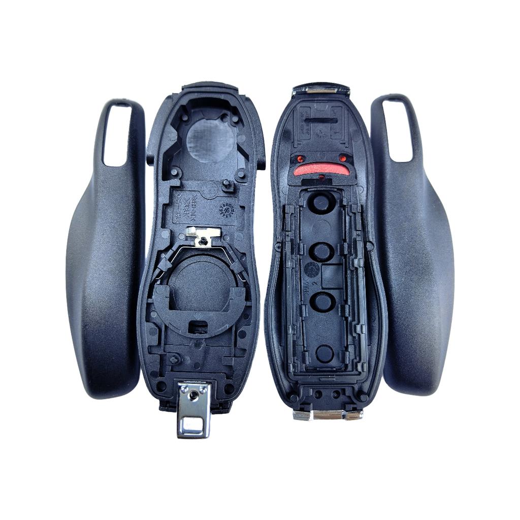 AABKR1 Smart Remote Key Shell Case For Porsche 718 911 Panamera Cayenne 2017 2018 2019 2020 Porsche 3/4 Button Fob Keyless Key Cover