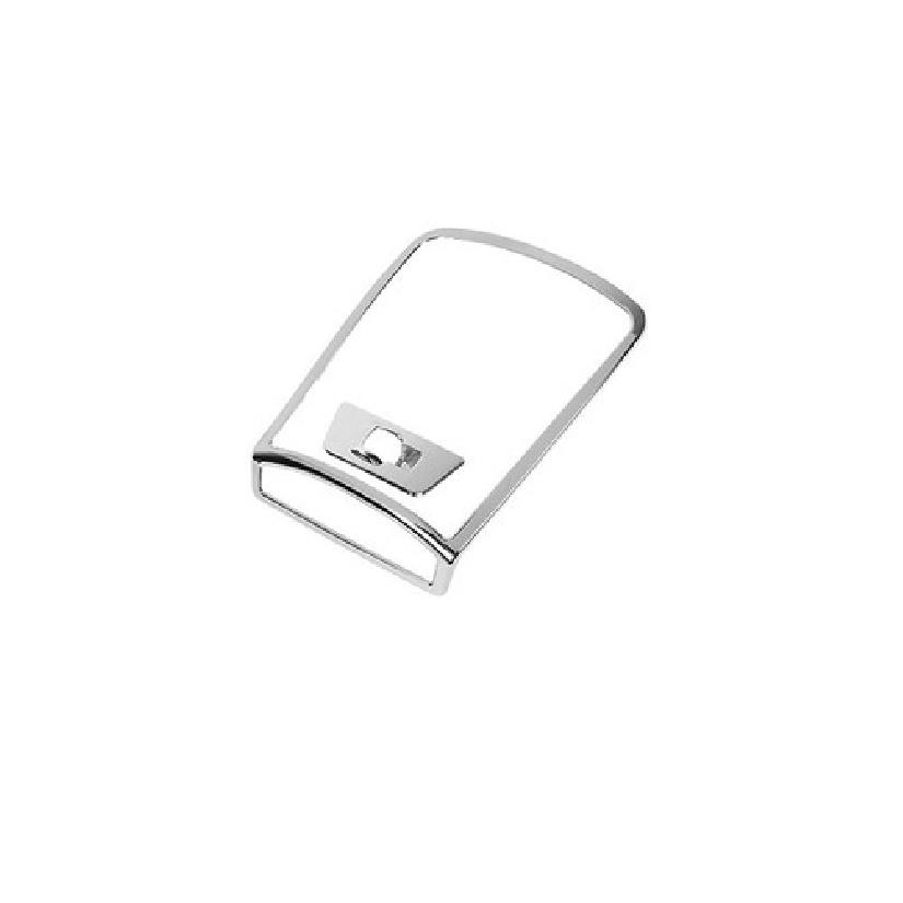 Chrome Front Roof Reading Light Lamp Frame Trim Cover Bezel For Ford F150 2015+