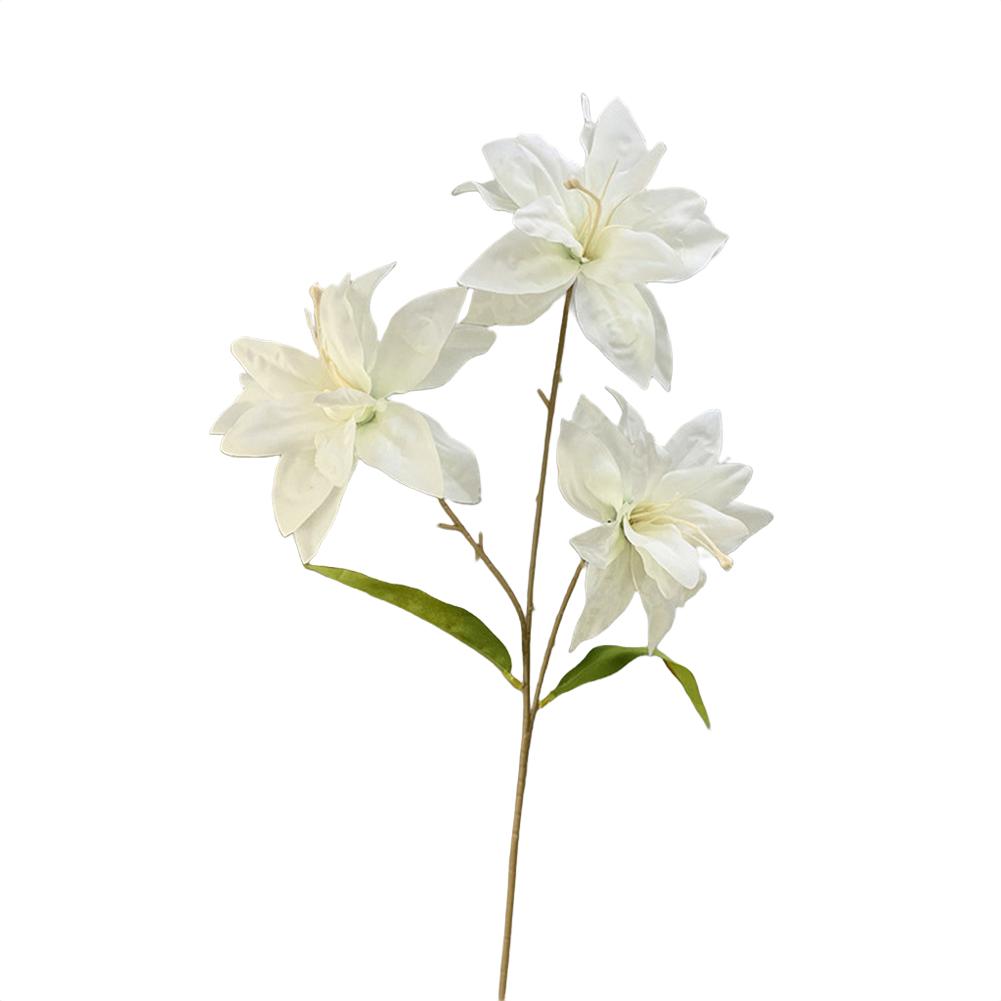 Artificial Flowers Small Lily Decoration Elegant Simulation Plants