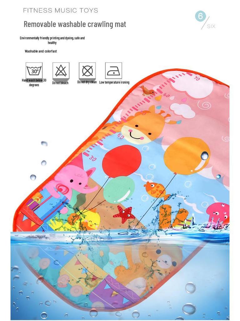 Southeast Asia Baby Educational Music Foot Piano Gym for Newborns