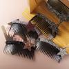 Acrylic Invisible Extra Hair Holder Teeth Extra Hair Holder Rhinestone Star Hair Comb  Daily
