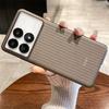 Case For Poco F6 Pro Case Matte Clear Hard PP Silicone Cover For Xiaomi POCO F6Pro 5G Redmi K70 Slim Thin Luggage Stripe Bumper