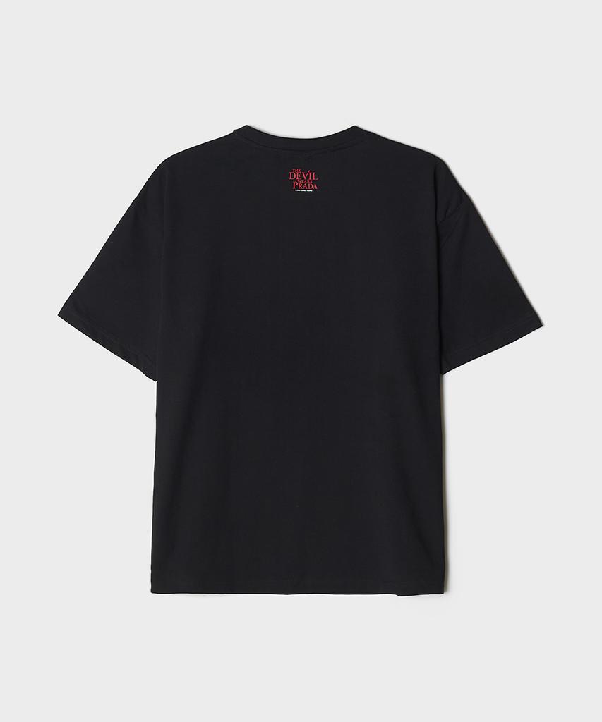Seupao [Il Diavolo Veste Prada] T-shirt a Maniche Corte (Nero)_Sprlg25U17