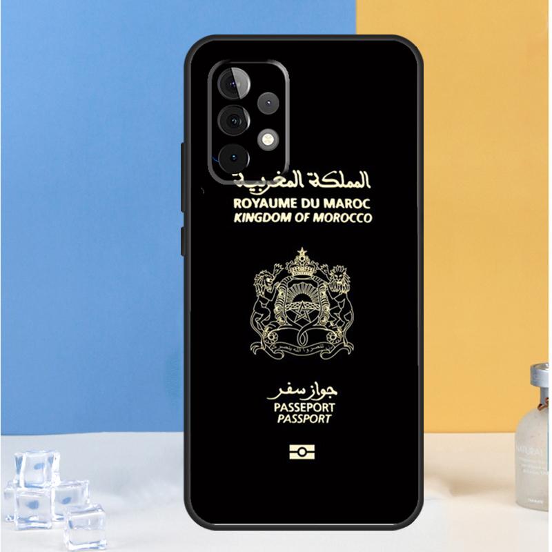Morocco Flag Coat Of Arms For Samsung Galaxy A54 A34 A14 A13 A33 A53 A36 A05 A06 A16 A32 A52 A55 A35 A15 A56 A26 Case
