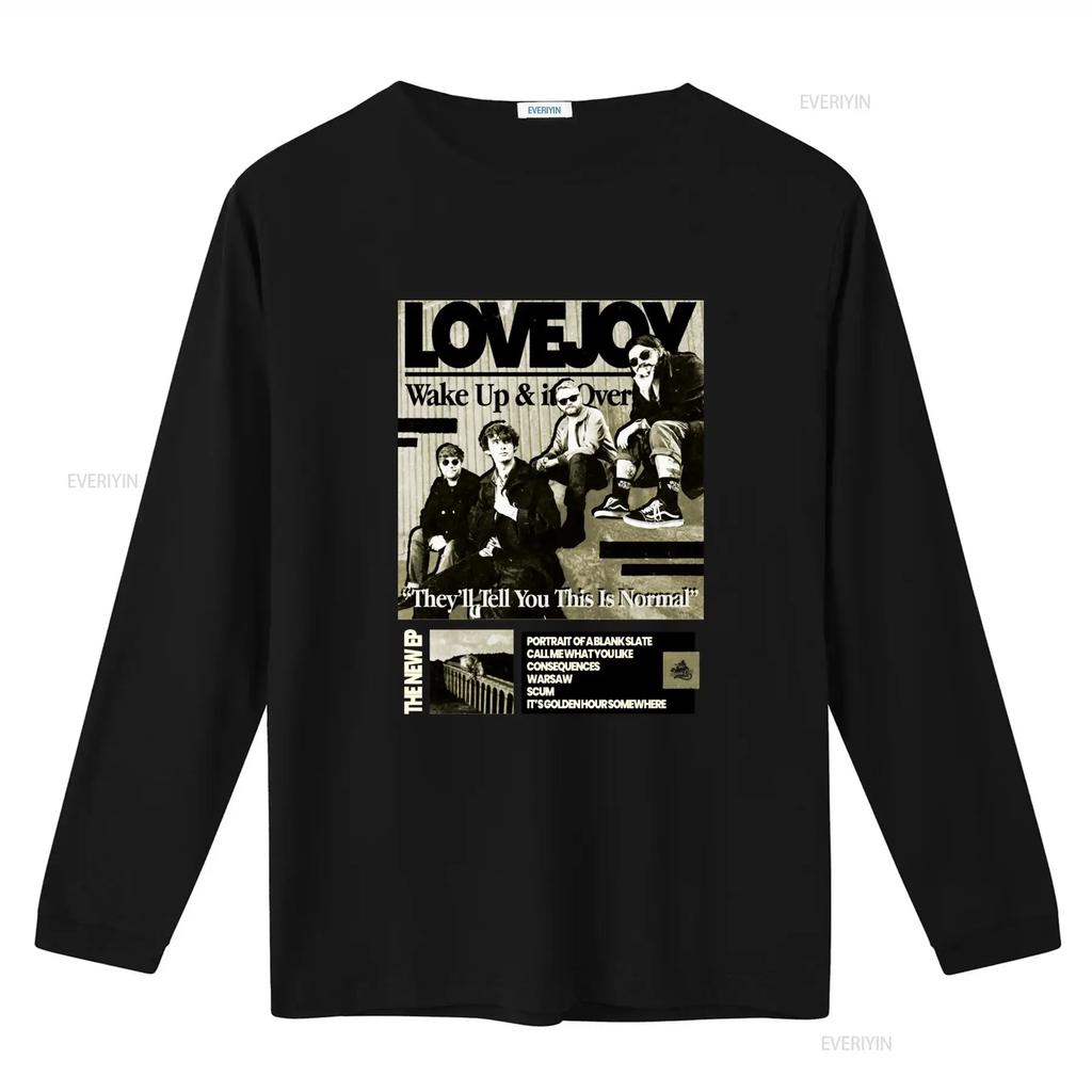 Wake Up It's Over Pop Music Lovejoy Band Portrait  T Shirt All Sizes Vintage Washed Slightly Stylish Breathable Fashion