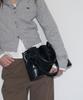 Keyamo Axis Leather Shoulder Bag_Black