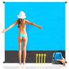 Sandproof Portable Beach Blanket, Waterproof Foldable Large Lightweight Mat for Picnic & Camping