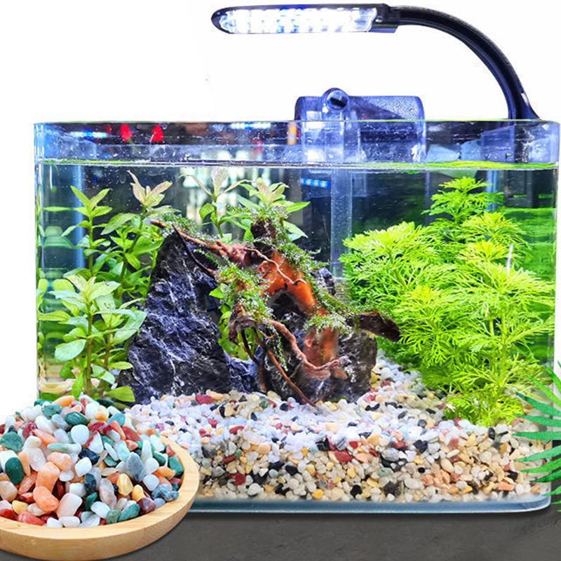 200/400/600/800g Natural Rainflower Stone Bottom Sand Of Fish Tank Aquarium Scenery Small Stone Decorative Colored Stones TMZ