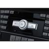 3Pcs For Mercedes Benz C GLK W204 X204 Auto Car Console Volume Switch Cover Trim
