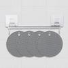 Silicone Trivet. 4PCS Non-slip Anti-Heat 250C Multifunction Spoon Rest Coaster
