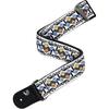 D'Addario Daddario Guitar Straps Eco Comfort Guitar Straps Jacquard 50RW00 White [Domestic Genuine]
