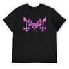 Mayhem - Norway Band - Original Logo - Fanart Pink Edition T-Shirt Plain Mens Designer Clothes