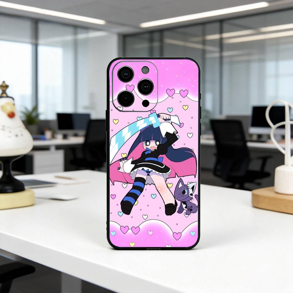 Gothic Girl A-Anarchy S-Stocking Phone Case Silicone Soft For IPhone 17 16 15 14 13 12 11 X XR Plus Pro Max Plus