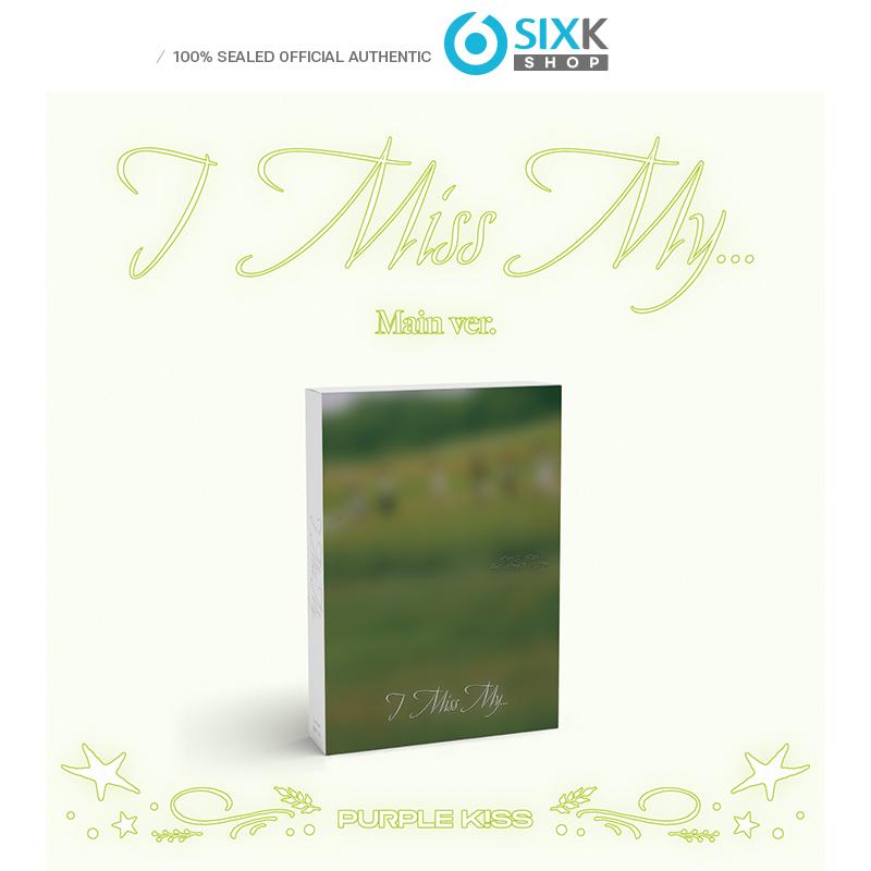 [Pre-order] PURPLE KISS 2nd Single Album I Miss My... MAIN Ver.