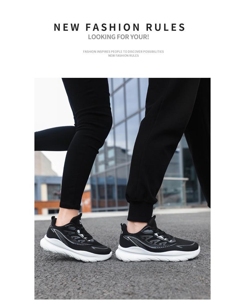 2025 Magnetic Vibration Sports Shoes: New Upgraded Cross-Border Spring Walking and Running Shoes for Middle-aged and Elderly Couples
