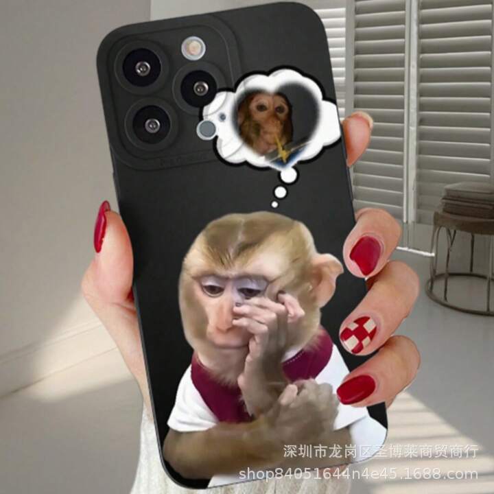 Trend Monkey for Apple 15 Mobile Phone Case Iphone12promax Set 14/13/11/XSMAX Pupil Eye 16