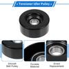 1 Pc Drive Belt Idler Pulley for Ford Escort 1998-2004,for Ford for Mustang 1998-2004 Iron Black Serpentine Tensioner Pulley Idler