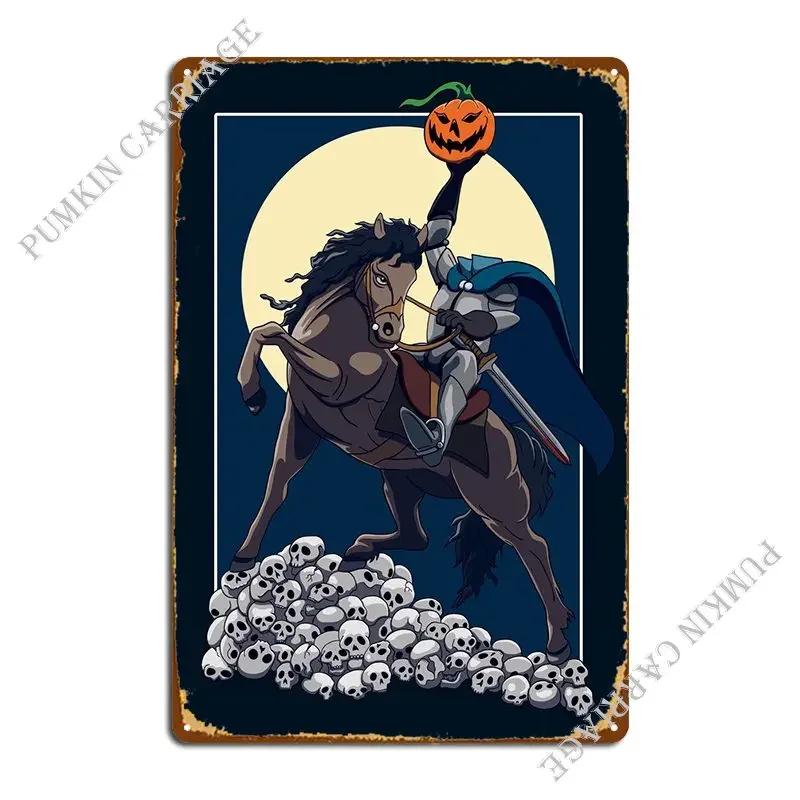 Sleepy Hollow Metal Plaque Poster Decoration Cinema Wall Decor Garage Printing Tin Sign Poster 20x30cm（7.8x11.8inch）