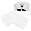 200Pcs Massage Face Cover Disposable Comfortable Headrest Covers Fabric White for Home Salon
