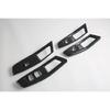 For MG 3 MG3 2024 2025 2026 Car Accessories Carbon Fiber Style Door Window Armrest Cover Switch Panel Trim Molding Garnish