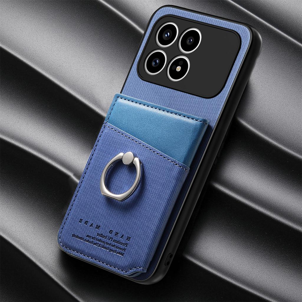 For POCO F8 Ultra 5G Luxury Case Leather RFID Card Wallet Back Panel Xiaomi Poco F8 Pro Case Mi PocoF8 Ultra F 8 Pro Ring Cover