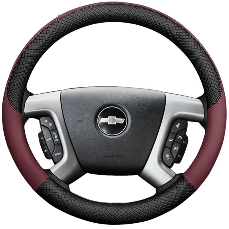 Leder Auto Lenkradabdeckung Für Chevrolet Captiva Silverado GMC Sierra 2007-2014 Daewoo Auto Innenraum