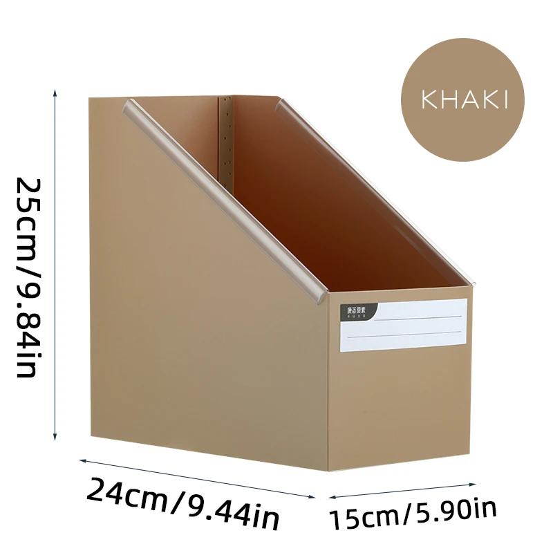 Student Foldable Desktop Books Sorting Storage Box A4 Size Office Stationery For Various Functions
