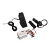 48V 500W Electric Bicycle Brushed Controller Electric Bike Conversion Kit with 4 Speed Throttle Grip Throttle Pedal
