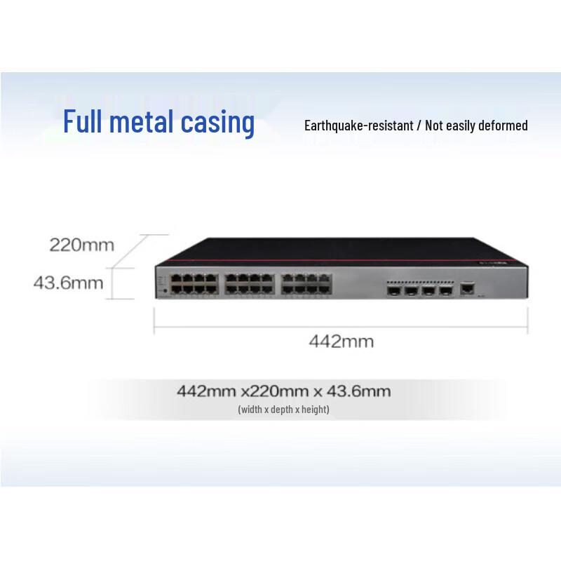 

Huawei S5735-L24T4X-A1 Enterprise Managed Switch